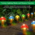 thumbnail image 4 of 23ft Outdoor Solar Garden Lights,8 Modes Solar Landscape Light with Mushroom,Waterproof Solar Lights Outdoor for Outdoor Patio Yard Garden Landscape Decoration,8 Pack, 4 of 6
