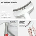 thumbnail image 7 of V-Tooth Deshedding Comb for Pets - Pro-Groom 1. 1 Mm V-Shaped Teeth Pet Comb - Pet Deshedding Tool with Curve Blade - Tight V-shaped Teeth Shedding Comb for Cats and Dogs (White), 7 of 7