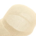 thumbnail image 5 of MKKAS Women's Straw Baseball Cap Hat Natural Beachy Bohemian Woven Paper Straw Breathable Adjustable Hat for Summer Sun Protection, Beige, Baseball Cap Hat, Women's, Straw, 5 of 7