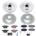 thumbnail image 2 of Power Stop Front and Rear Euro-Stop ECE-R90 Certified Brake Pad and Rotor Kit ESK8103, 2 of 3