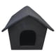 thumbnail image 2 of Fiudx Caseta para Gatos de Exterior, Impermeable y Resistente a La Intemperie, Resistente Al Viento y con Cremallera, Cojín Suave para Mayor Comodidad, Varios Tamaños, Ideal para Gatos y Perros Salva, 2 of 7