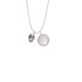 thumbnail image 2 of Delight Jewelry Silvertone Sea Shells Spinner To the World You are a Mother Locket Necklace, 2 of 4