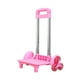 thumbnail image 3 of Carrito plegable para escalar escaleras, camión de mano plegable, carrito con ruedas de , carrito de equipaje para mochilas escolares, cajas Rosa, 3 of 8