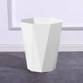 thumbnail image 5 of Creative Shaped Trash Can Creative Shaped Plastic Garbage Bin For Bathroom Kitchen And Living Room Large Capacity Wastebasket Trash Can Plastic 6.49"*9.05"*11.6", 5 of 8