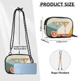 thumbnail image 4 of FORMRS Mini Crossbody Bag for Women Adjustable Rope Shoulder Casual Phone Purse, Beige Glasses, 4 of 7