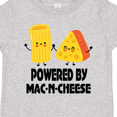thumbnail image 4 of Inktastic Powered by Mac N Cheese Boys or Girls Toddler T-Shirt, 4 of 5