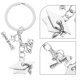 thumbnail image 2 of WORGEOUS 6 piezas regalo de graduación para ella él clase de 2025 llavero de graduación para hija hijo mujeres hombres estudiantes mayores universidad plata, 2 of 9