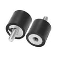 thumbnail image 2 of 8Pcs M4 Outside Inside Anti Vibration Rubber Buffer Insulator Attachment 15mmx15mm, 2 of 7