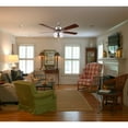 thumbnail image 3 of Y-Decor  Bright Brushed Nickel Finish 52-inch Ceiling Fan - Brushed Nickel Finish, 3 of 5