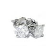 thumbnail image 2 of 1.00 Cttw Vis en Diamant Véritable Clous en Or Jaune 14K, 2 of 2