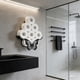 thumbnail image 1 of Portarrollos de Papel Higiénico de Pared con Forma de Mariposa | Organizador de Papel Higiénico de Hierro Negro | Estante de Almacenamiento Decorativo para Baño Que Ahorra Espacio | Decoración Rústic, 1 of 6