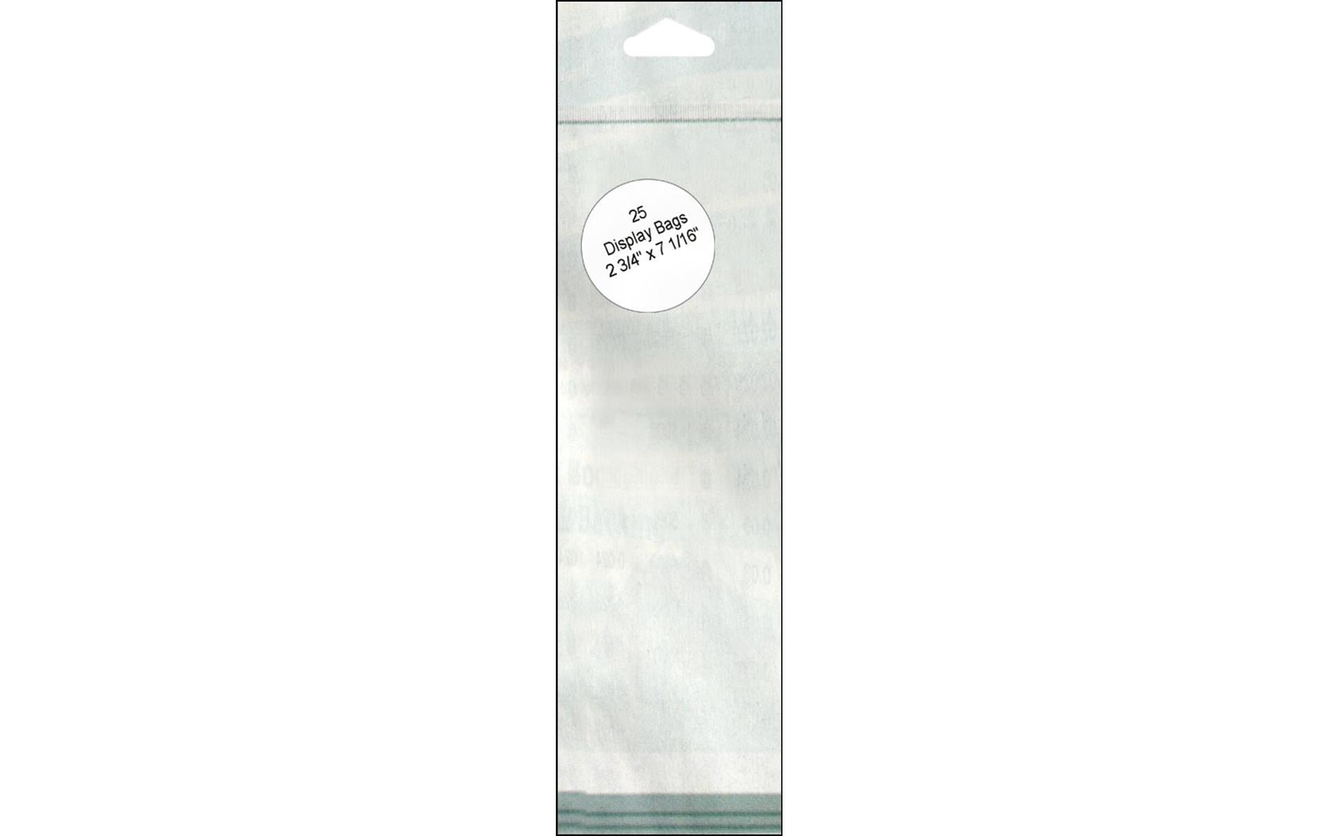 Cellophane Display Bag for Bookmarks/ Gifts Clear Tall/Slim Cello Display Bags 