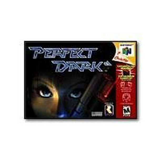 Perfect Dark Nintendo 64 game cartridge English