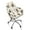 Rooster Chicken, variant on Xixirimido Cute Otters Shell Coral Pattern Swivel Office Armchair Cover Stretch Computer Desk Chair Slipcover Mid Back Accent Dining Chair Covers Non-slip for Home Living Room
