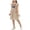 Khaki 1, variant on HAOTAGS Tank Dresses for Girls 7-8,Comfort Everyday Shine Glitter Bow with Round Neck Sleeveless Party Dress Blue