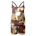 thumbnail image 4 of Yuncity Women Pajama Sets 2 Piece Sleeveless Camo Print Sleepwear Loungewear Soft Comfortable Breathable Pjs S-Xxl, 4 of 4