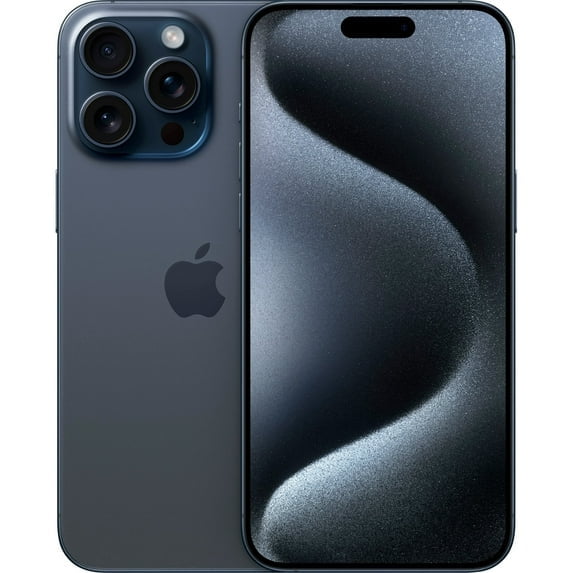 Pre-Owned Apple iPhone 15 Pro Max A2849 AT&T Only 256GB Blue Titanium
