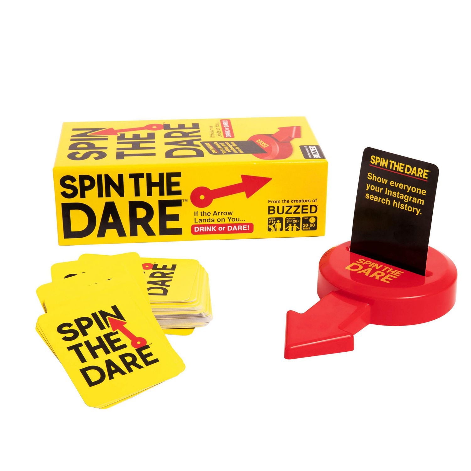 Spin The Dare: The New Drink or Dare Game From the Creators of Buzzed, Adult Drinking Party Game