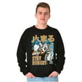 thumbnail image 3 of Popeye Stay Hungry Asian Inspired Men's Crewneck Sweatshirt Brisco Brands S, 3 of 6