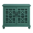 thumbnail image 6 of Martin Svensson Home Elegant Small Spaces TV Stand, Teal, 6 of 6