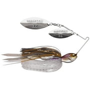 Megabass SV-3 Double Willow Spinnerbait - 3/4 oz. (White Chart)
