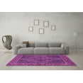 thumbnail image 3 of Ahgly Company Indoor Rectangle Persian Purple Traditional Area Rugs, 4' x 6', 3 of 4