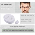 thumbnail image 5 of Wireless bluetooth headset and charging case,Mignova Ear Hanging Lightweight with Waterproof Sweatproof HD Stereo Sports Earphones for iPhone, iPad, Android Phones, Tablets (White), 5 of 8