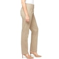 thumbnail image 3 of Gloria Vanderbilt Women's Pleated Straight Leg Chino, 3 of 3