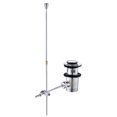thumbnail image 1 of POINTERTECK Trash Can With Lever Overflow Sink Drain Valve Chrome Eccentric Overflow Device Wash Basin Plug Wash Basin Pull Rod Set, 1 of 11