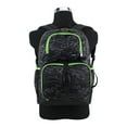 thumbnail image 3 of Fuel Unisex 4-Piece Combo Backpack with Lunch Box, Storage Case and Shoe Pouch, Midnight Neon Camoflauge, 3 of 11