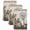 Wheat, variant on Vintage Flowers Kitchen Towels Set of 4, Wooden Birds Retro Art Farmhouse Absorbent Dish Towels for Kitchen, Microfiber Hand Towel, Quick Drying Tea Towel for Cleaning Decorative Dishcloths