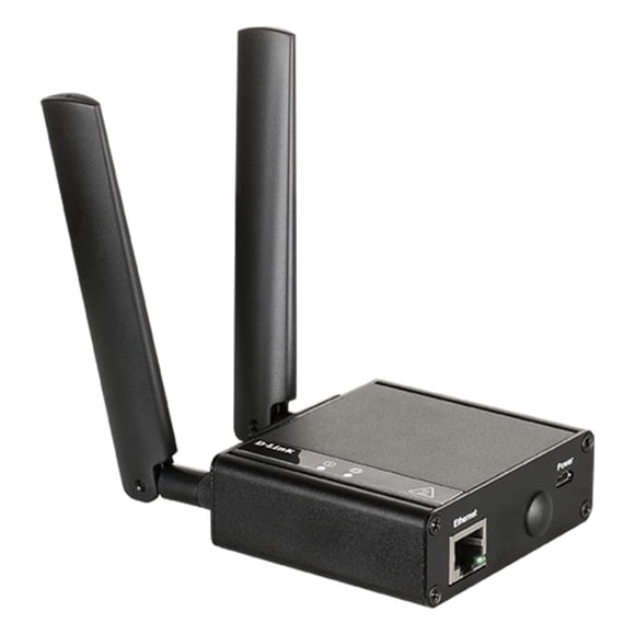 D-Link 4G LTE (Cat 4) vers Modem/pont Ethernet Gigabit, Idéal pour les Applications M2M, Prend en Charge OpenVPN, Plateforme de Service d'Entreprise Optionnelle, Fonctionne sur Rogers, Telus, Bell (DWM-311-B1)