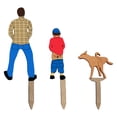 thumbnail image 1 of 3 Piezas De Decoración Divertida Para Macetas: Hombre Y Niño Orinando, Accesorios, Regalos Para Amantes, Accesorios De Interior Para Estacas, 1 of 8