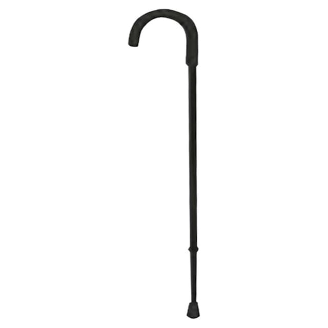 Bastón Mobicare ECL07-2BK con Mango Curvo Acojinado Aluminio Negro
