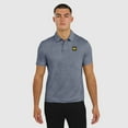 thumbnail image 4 of Men's J. Palmer  Heather Navy Michigan Wolverines Four Down Polo, 4 of 6