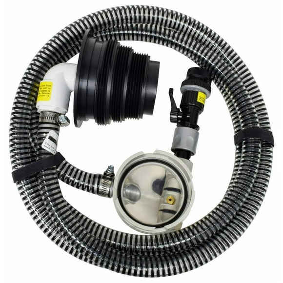 Valterra Macerator Waste Dump System SS01 Sewer Solution; Portable For Temporary Installation; Twist-On Mount