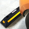 thumbnail image 4 of Pyle PCRSTP11 22 Inch Vehicle Driveway Parking Spot Wheel Guide Stop Tire Block, 4 of 8