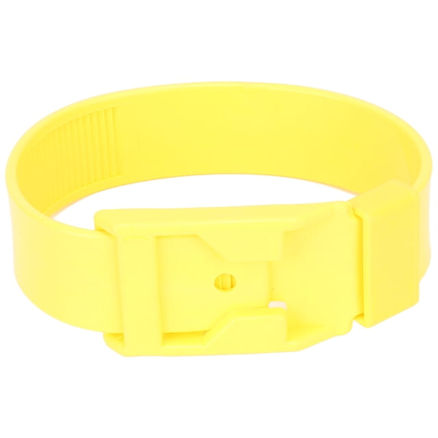 Goat Collar, PU 10Pcs Farming Equipment Small Sheep Identification Bands Lightweight for Marking 36cm Red,36cm Green,36cm Yellow,36cm Orange,36cm Blue