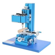 Metal Mini Turning Lathe Machine 24W Motorized Metalworking DIY Tool For Hobby Modelmaking (Lathe Machine)
