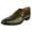 Olive, variant on Mens Leather Classic Slip On Loafers casual shoes, Burgundy