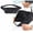 Black, variant on Mobile Phone Belt Bag Outdoor Oxford Cloth Wallet Pouch Work Belt Bag Men Women Travel Waist Bag Durable Storage Bag Business Utility Money Pouch