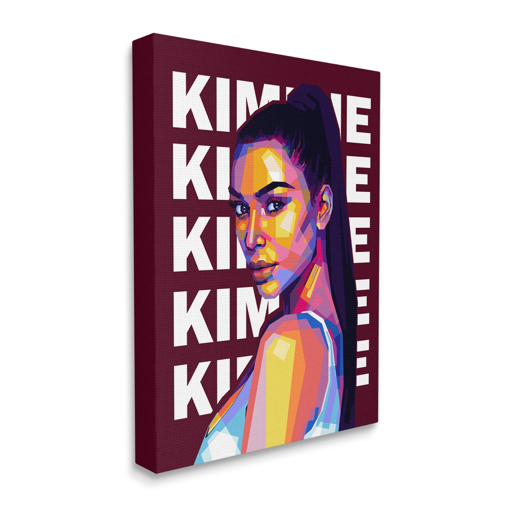 Stupell Industries Kimmie K Modern Portrait Abstract Geometric Pattern, 30 x 40, Design by Birch&Ink