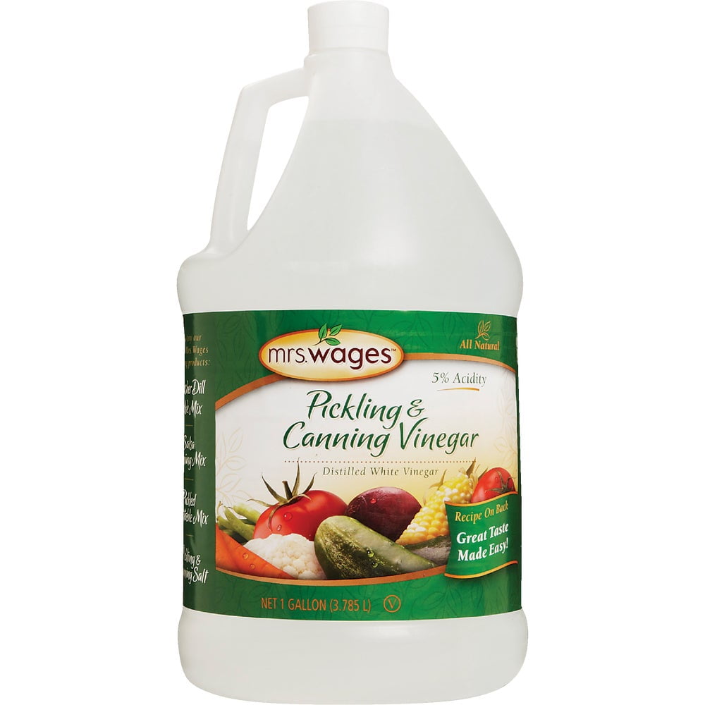 Mrs. Wages 1 Gallon Canning & Pickling Vinegar