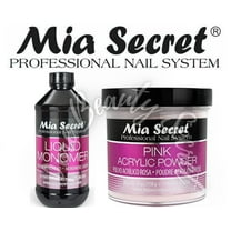 Mia Secret Liquid Monomer 8 oz and PINK Powder 4 oz
