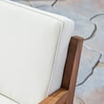 thumbnail image 3 of Noble House Grenada Outdoor Acacia Wood 10 Seater Sectional Sofa Set Teak/Beige, 3 of 7