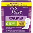 thumbnail image 1 of Poise Protège-Dessous Quotidiens pour Incontinence, Absorption Très Légère, 1 of 5