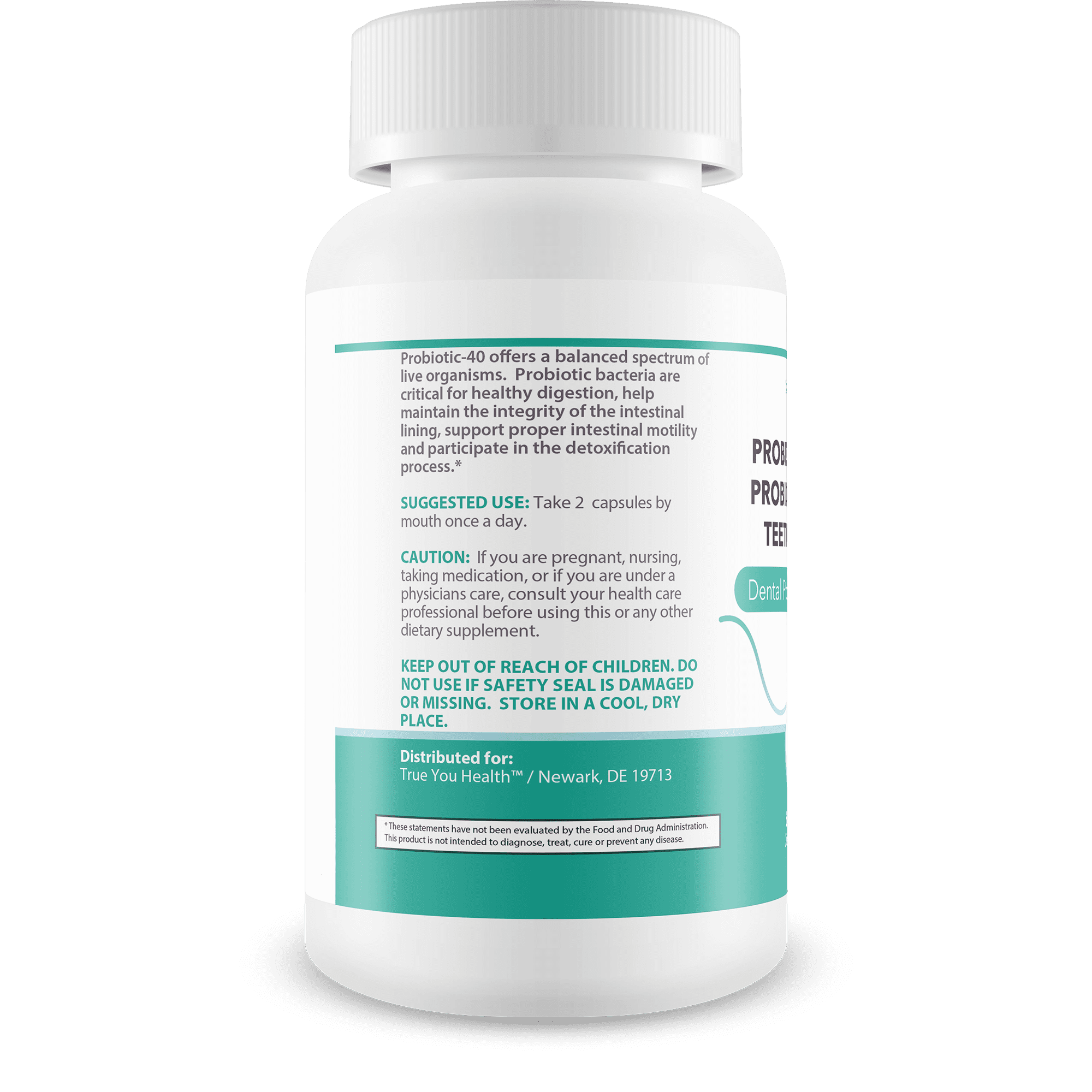 Probiotics Bright Teeth Capsules - Our Best Dental Probiotics White Teeth Support - Dental Probiotics Bright Whitening Teeth Mousse Alternative Capsules - Probiotics for Teeth Probiotic Mouth