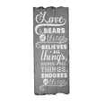 thumbnail image 1 of Jeco HD-WA070 Love Bears Plaque, 1 of 1