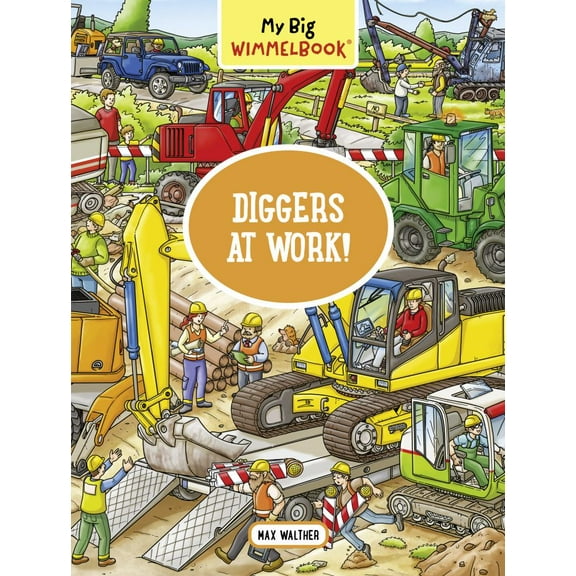 Diggers at Work! (Board Book)