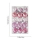 thumbnail image 3 of Bolas de plástico para decoración navideña, 30 unidades, juego de caja de regalo, bolas navideñas creativas para pintar a color, bolas colgantes para árbol de Navidad, juego de decoración navideña, de, 3 of 6